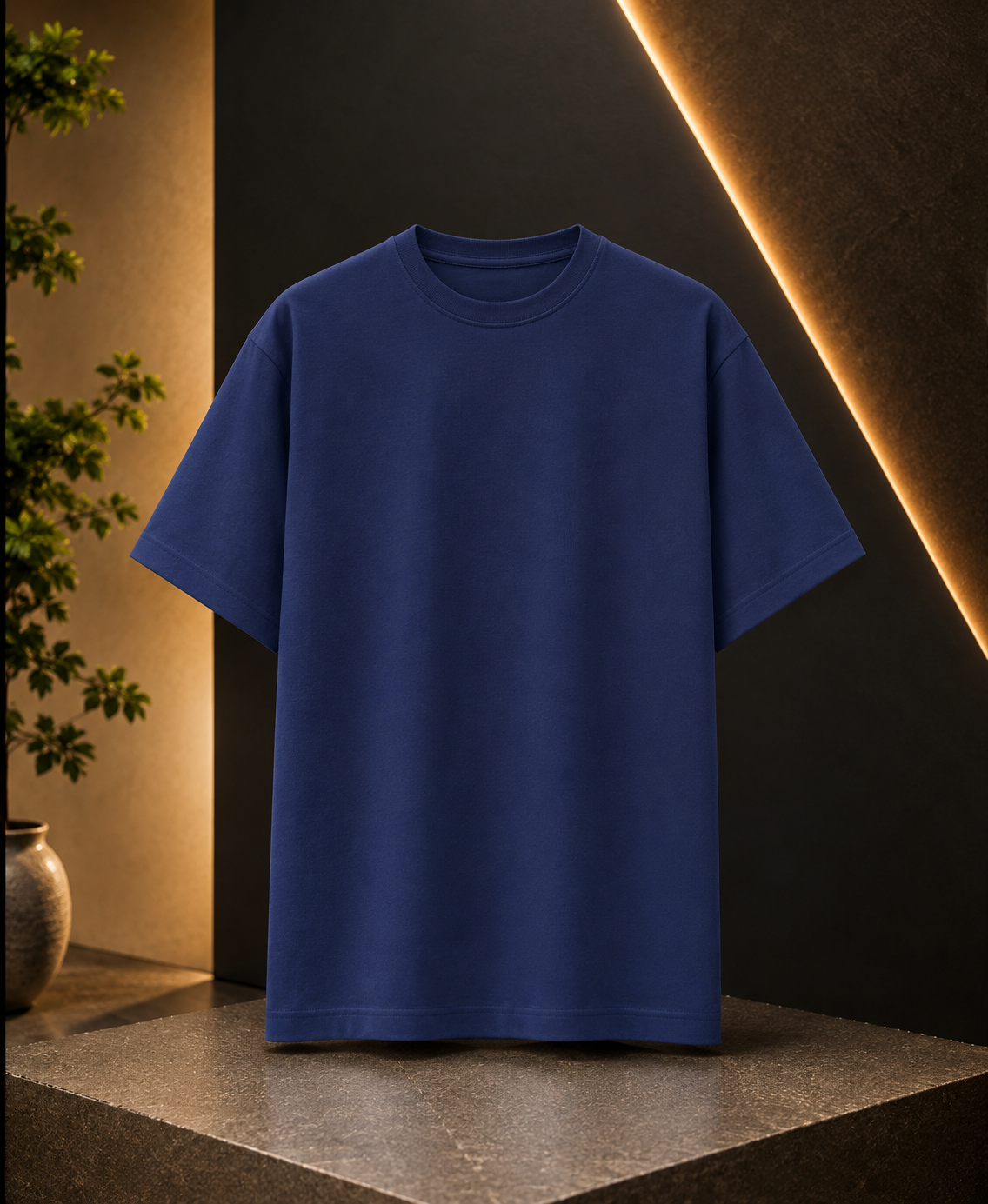 Everyday Blank Deep Royal Blue Essential | Classic Regular Fit Unisex T-Shirt