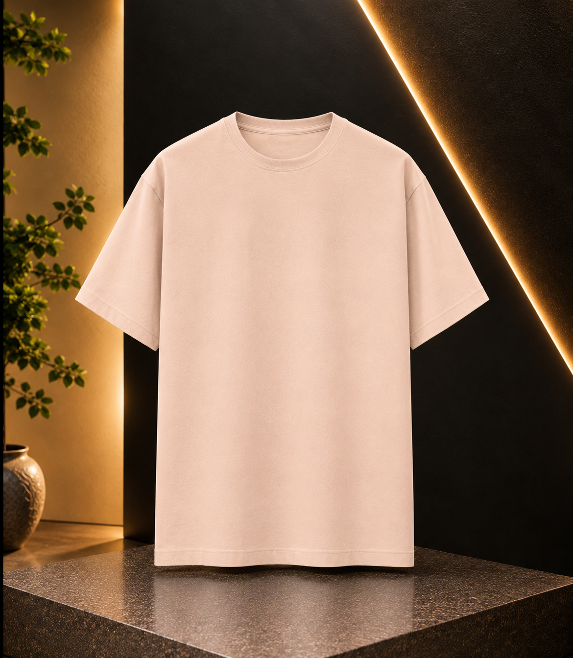 Core Collection Sunlit Peach Edition – Premium Combed Cotton Unisex T-Shirt